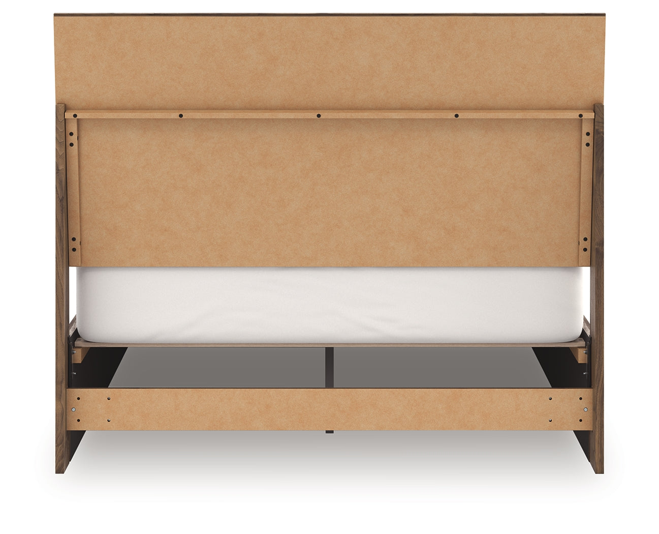 Chirason Brown Queen Panel Bed, Dresser and Mirror