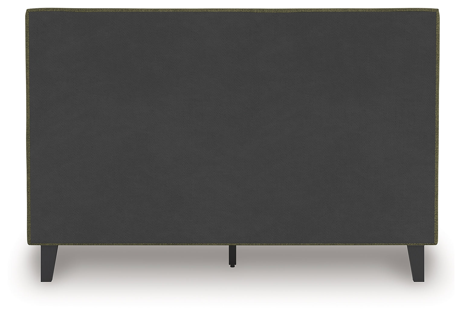 Chirason Brown/Sage Green Queen Upholstered Bed, Dresser and Mirror
