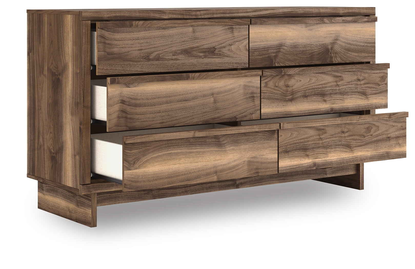 Chirason Brown Six Drawer Dresser