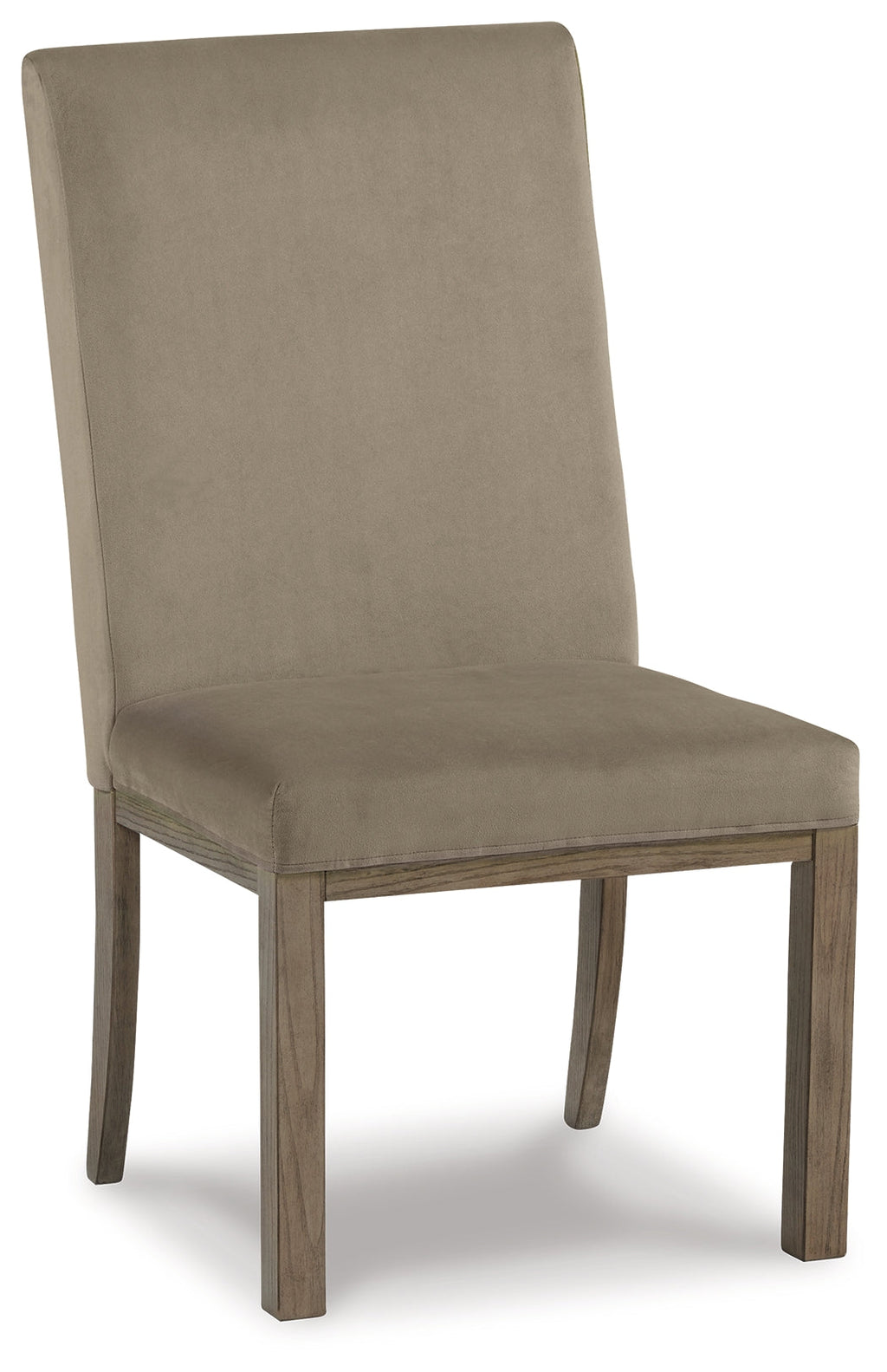 Chrestner Gray Dining Table w/6 Chairs