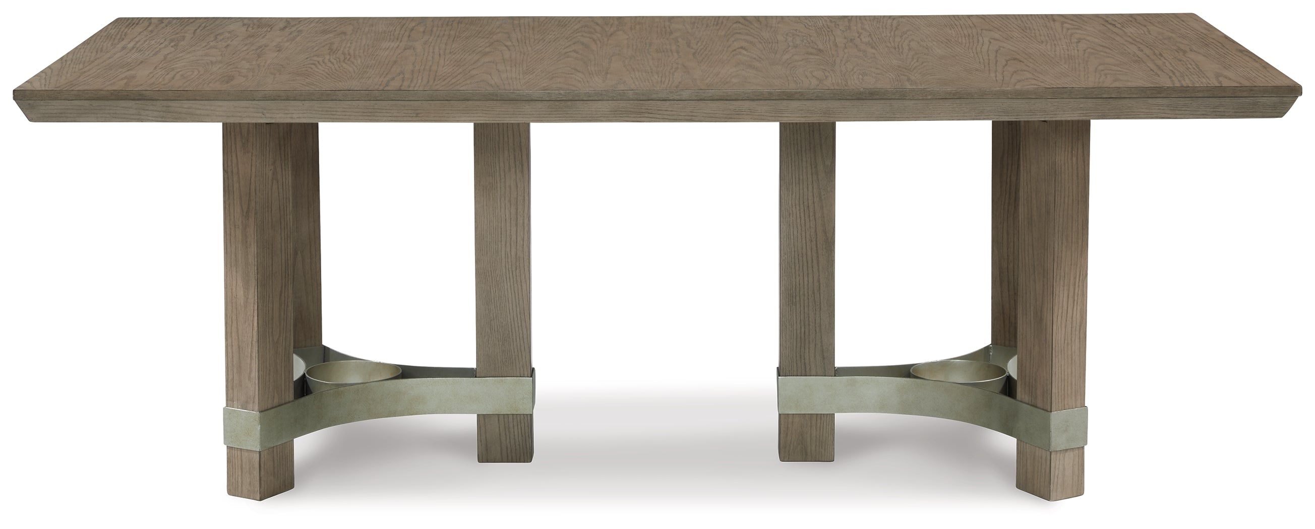 Chrestner Gray Dining Table w/6 Chairs