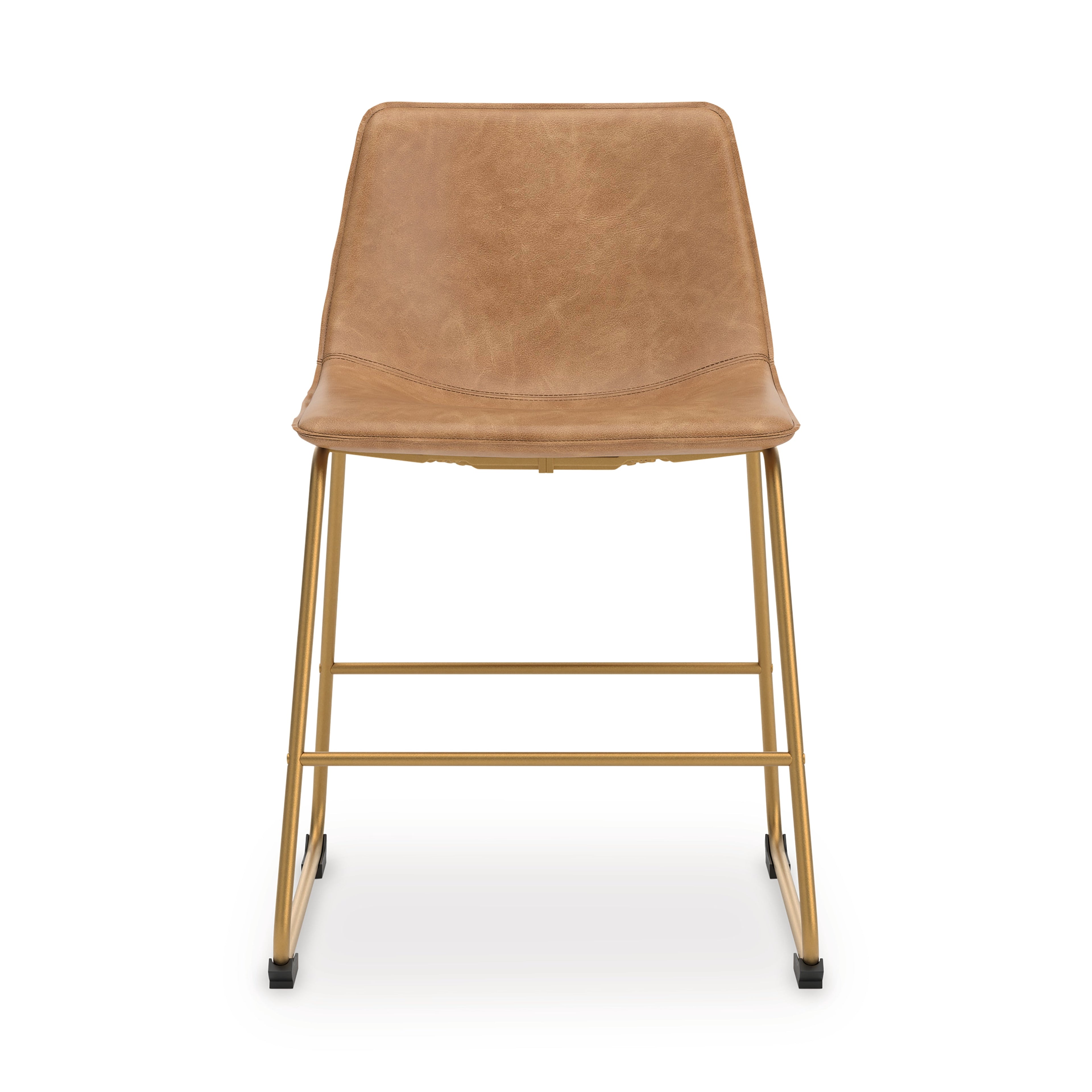 Ciabori Toast/Gold Dining UPH Side Chair (Set of 2)