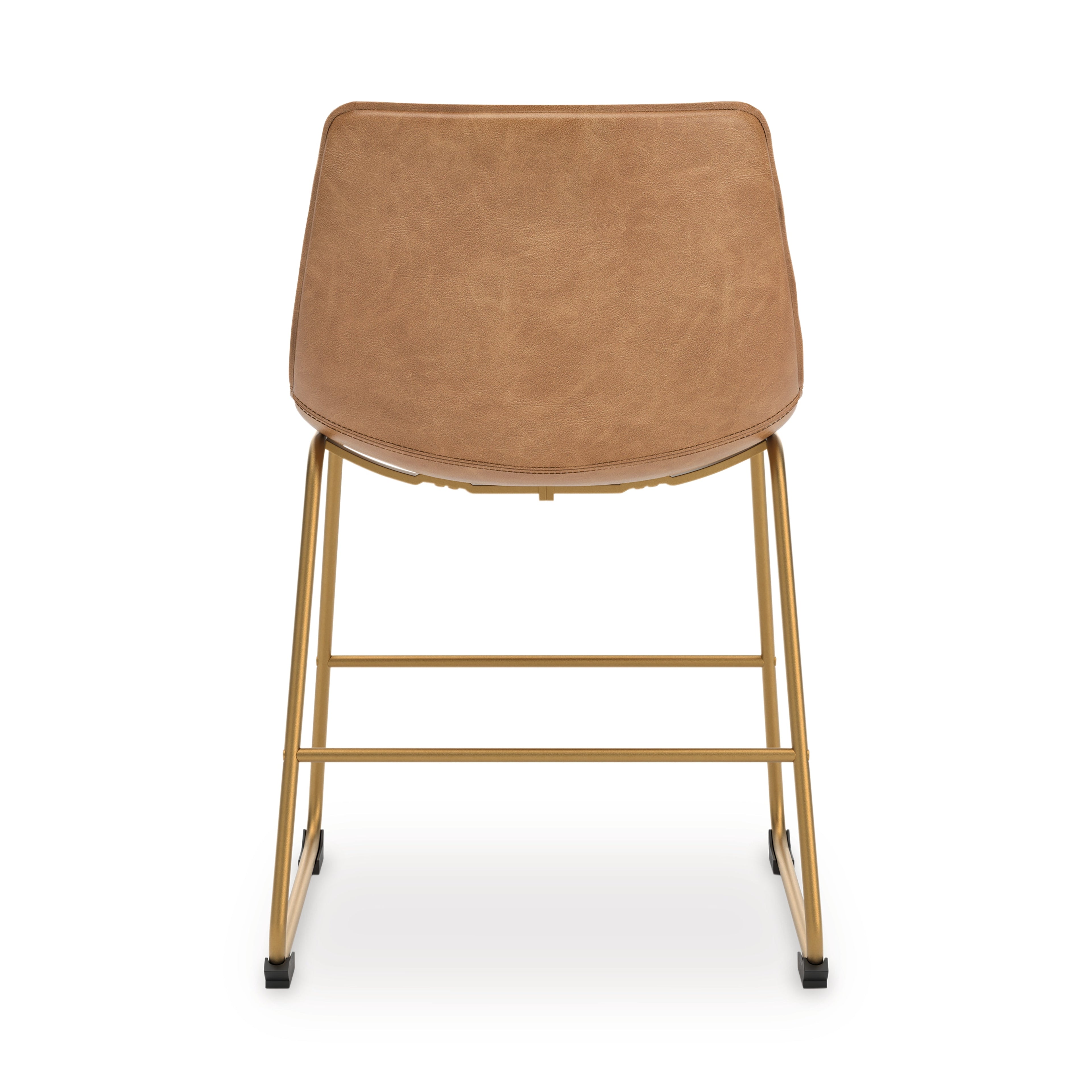Ciabori Toast/Gold Dining UPH Side Chair (Set of 2)