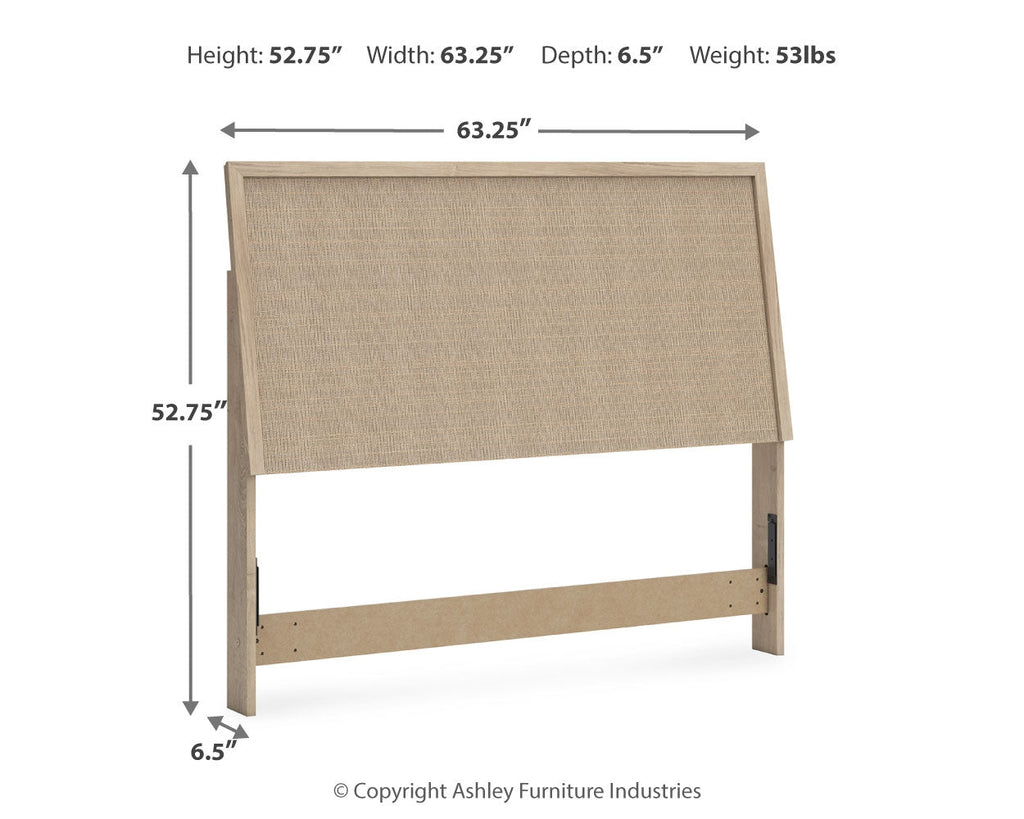 Cielden Tan Queen Panel Headboard