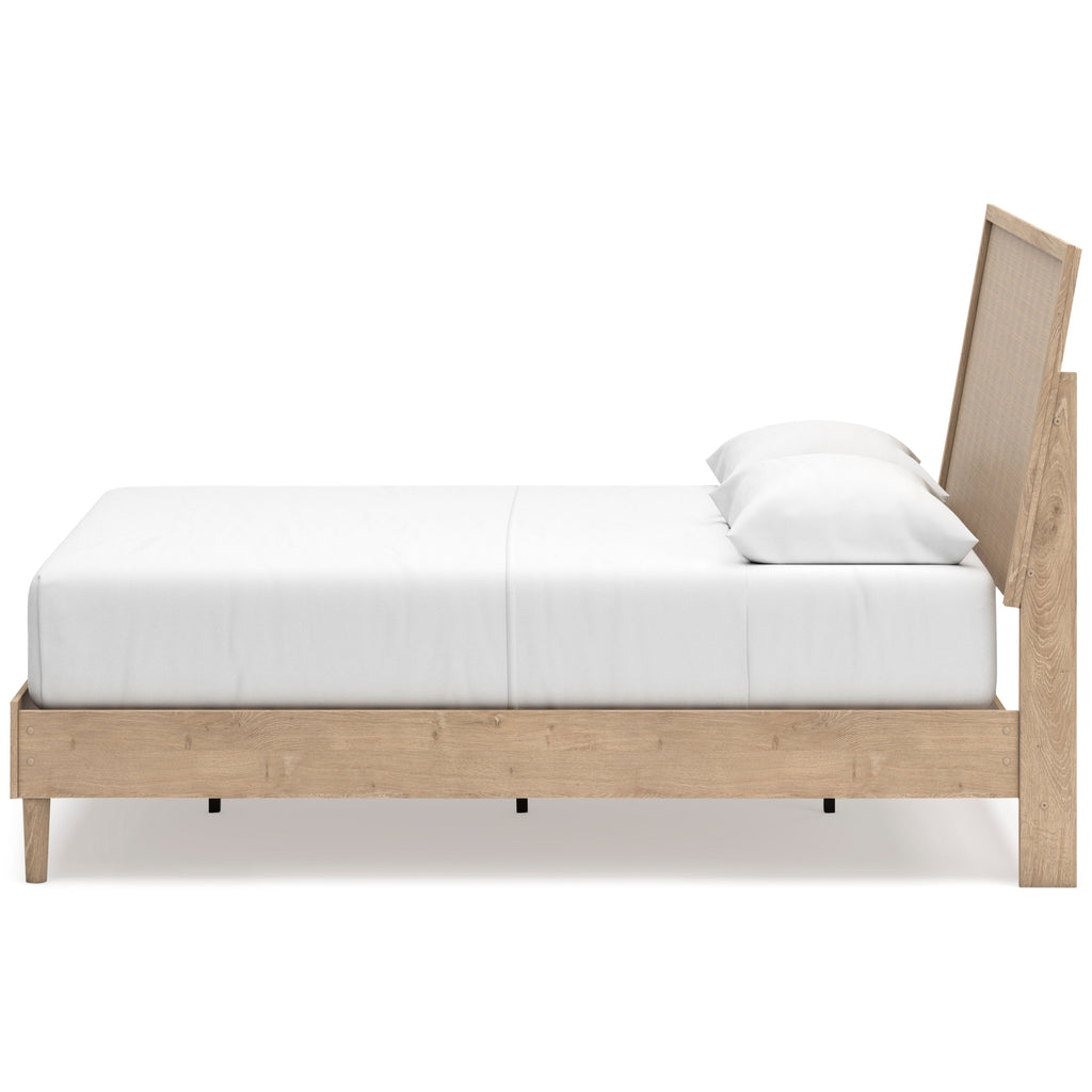 Cielden Two-Tone Queen Panel Bed
