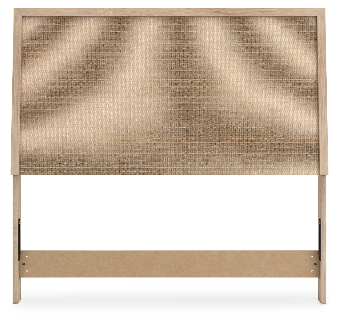 Cielden Two-tone Full Panel Headboard & Dresser & Mirror