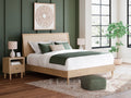 Cielden Two-tone King Panel Bed