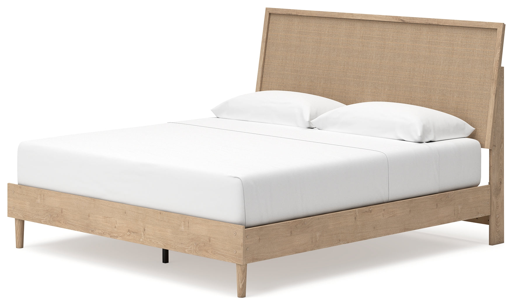 Cielden Two-tone King Panel Bed