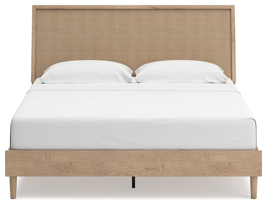 Cielden Two-tone King Panel Bed
