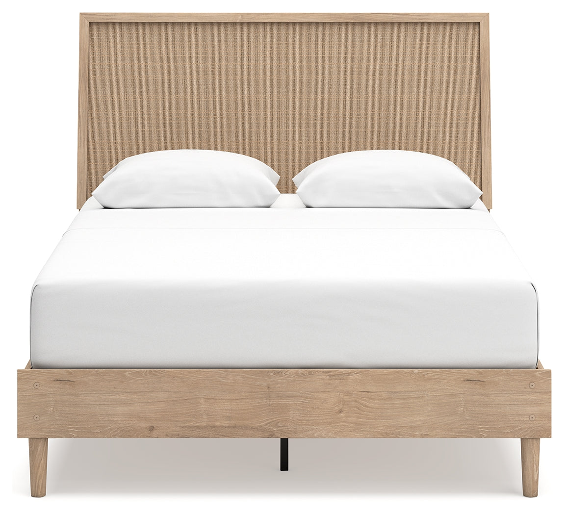 Cielden Two-tone Queen Panel Bed & Dresser & Nightstand