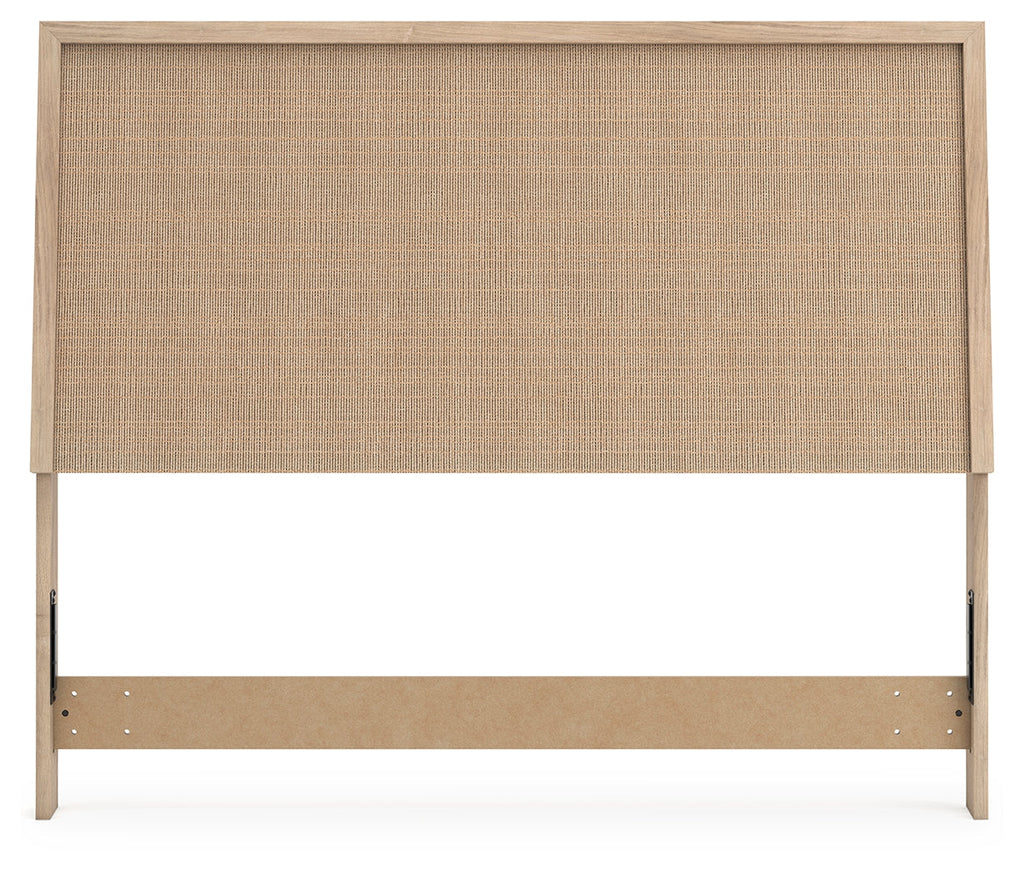 Cielden Two-tone Queen Panel Headboard & Dresser & Mirror