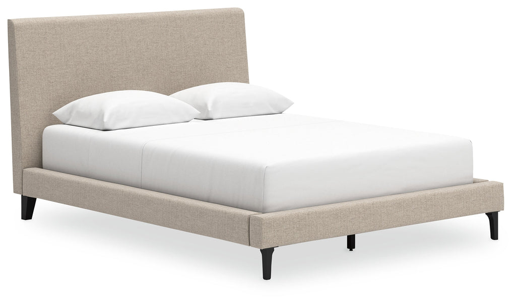 Cielden Queen Upholstered Bedroom Set, Two-Tone
