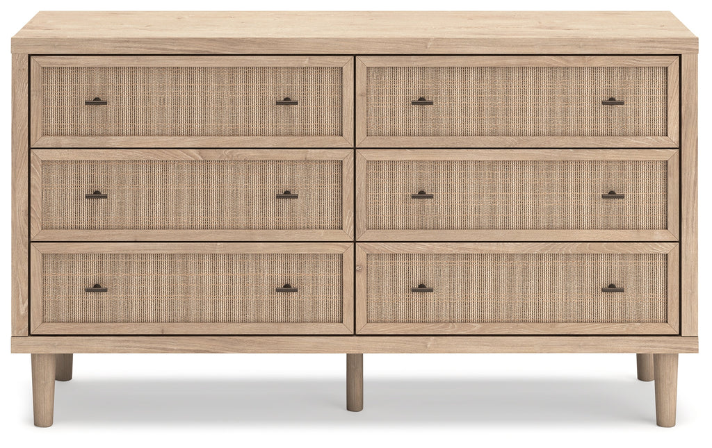 Cielden Queen Upholstered Bedroom Set, Two-Tone