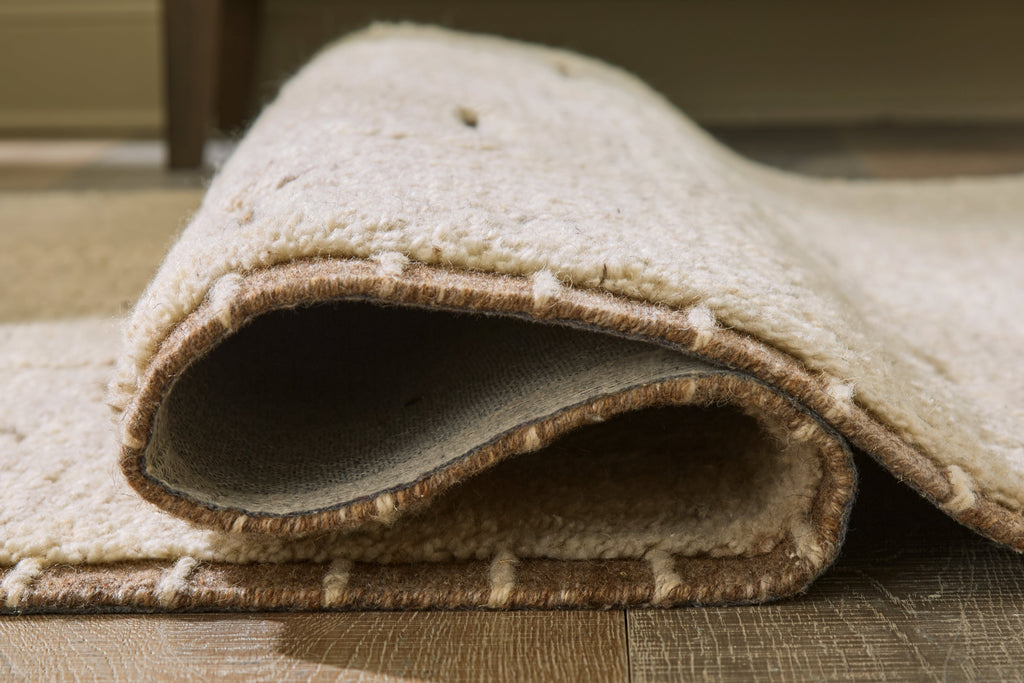 Clayman Beige/Brown Medium Rug