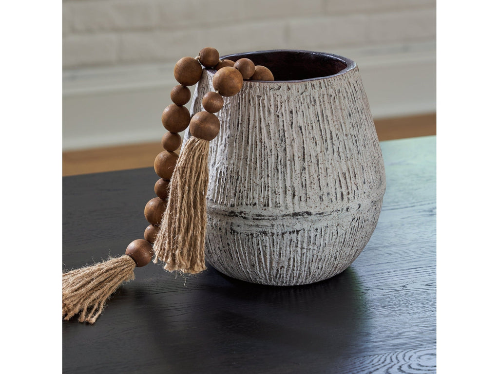 Claymount Distressed Brown Vase (7.88" H)