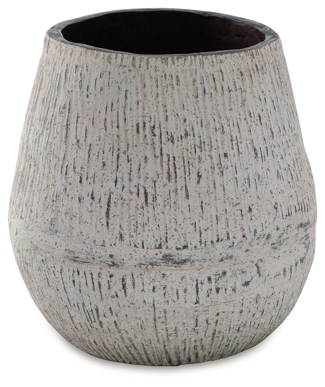 Claymount Distressed Brown Vase (7.88" H)