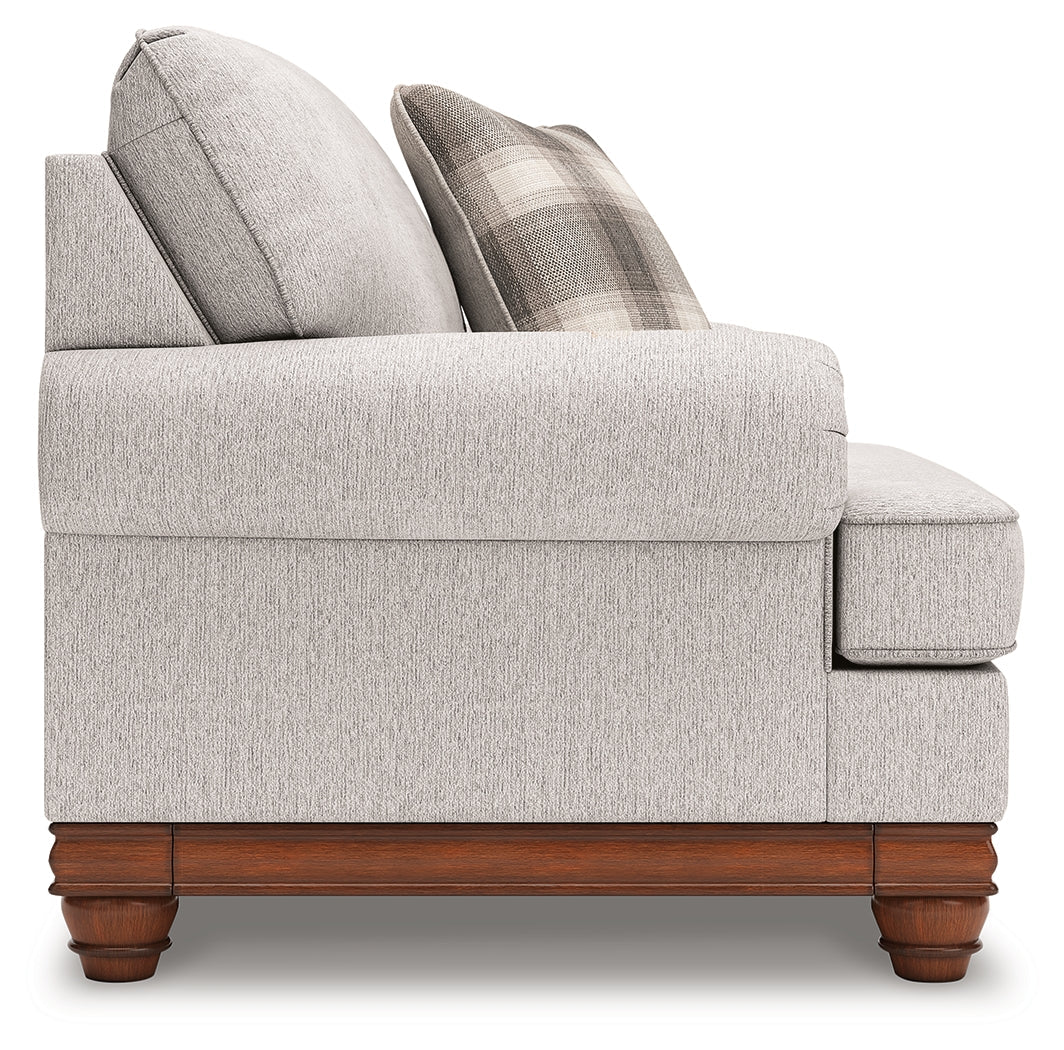 Clearbrooke Sandstone Sofa, Oversized Chair and Ottoman