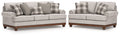 Clearbrooke Sandstone Sofa and Loveseat
