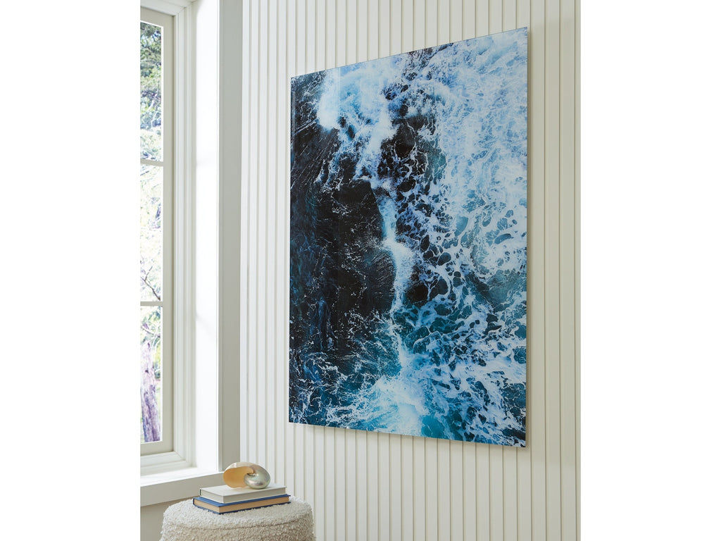 Clemick Turquoise Wall Art
