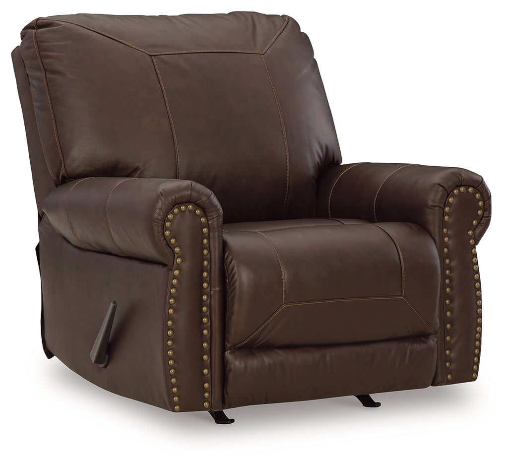 Colleton Brown Sofa and Recliner