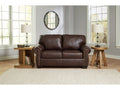 Colleton Dark Brown Loveseat
