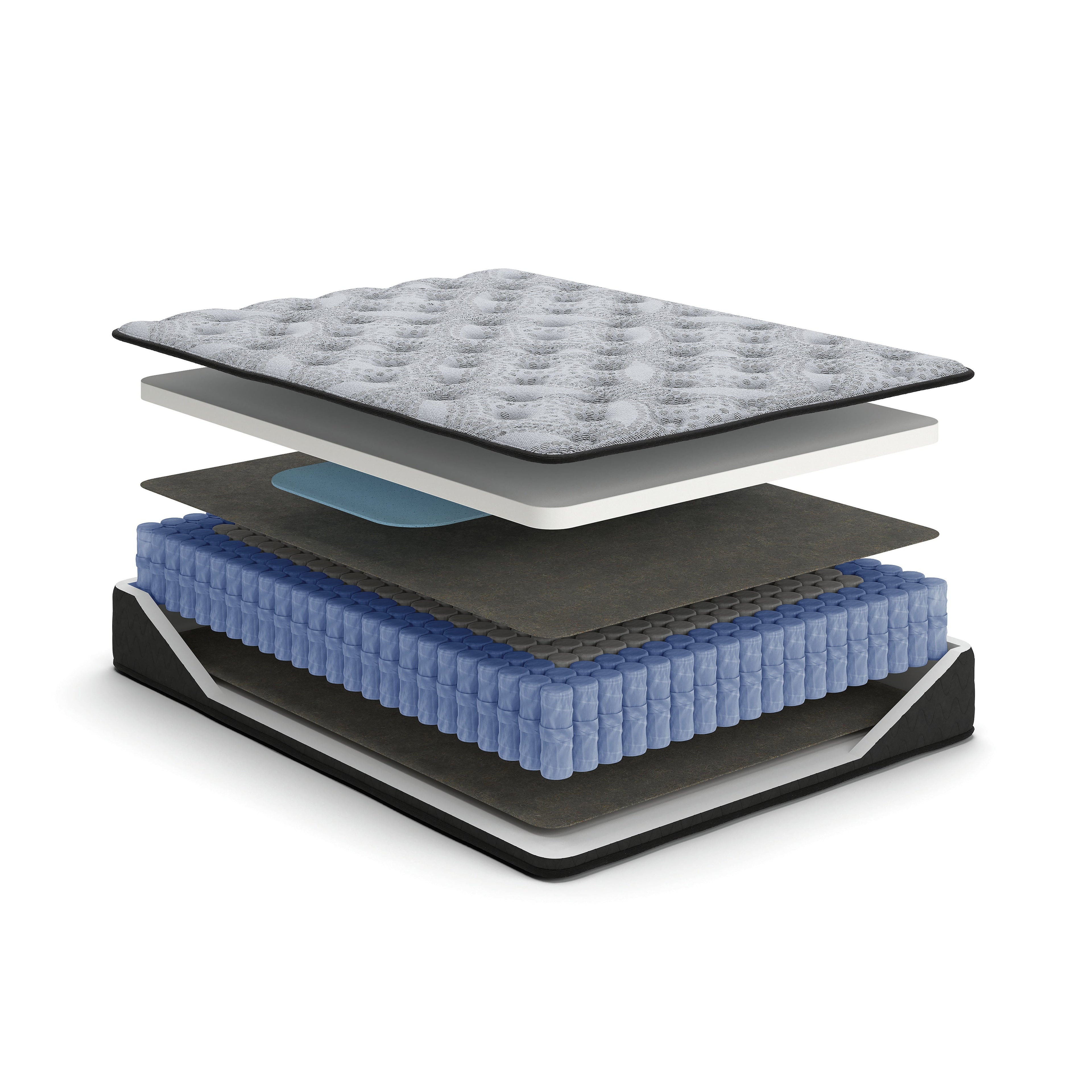 Comfort Plus Gray King Mattress