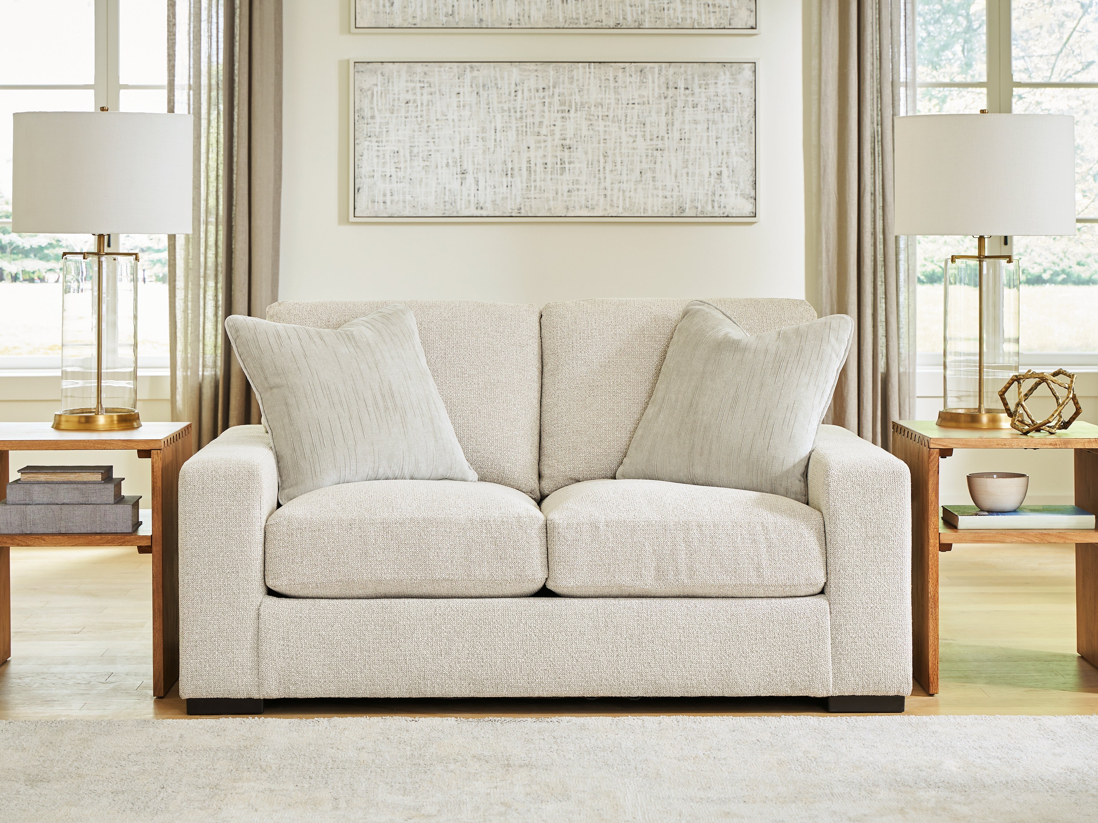 Conlee-Pike Linen Loveseat