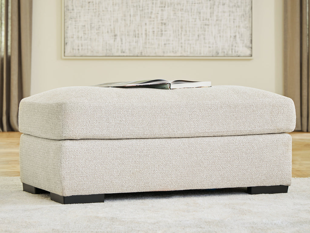 Conlee-Pike Linen Ottoman