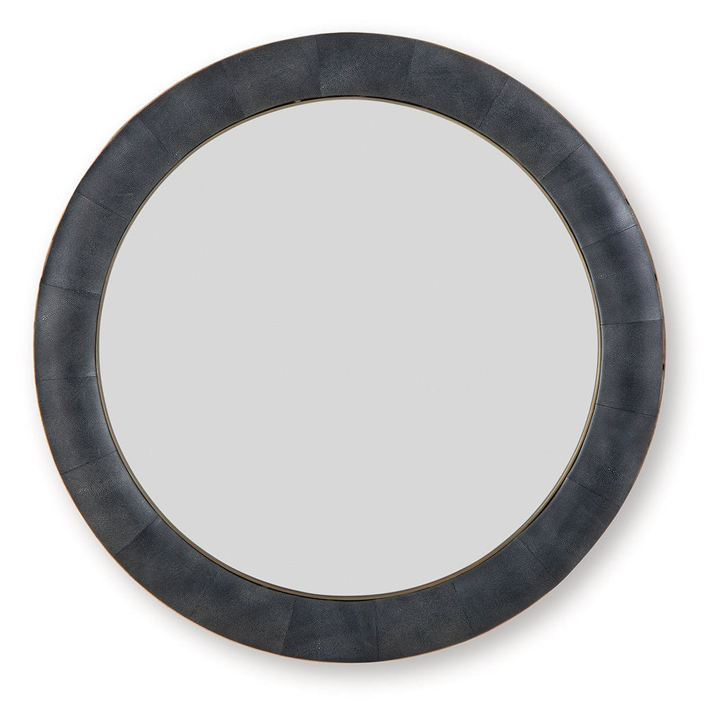Corinsworth Charcoal/Brass Finish Accent Mirror