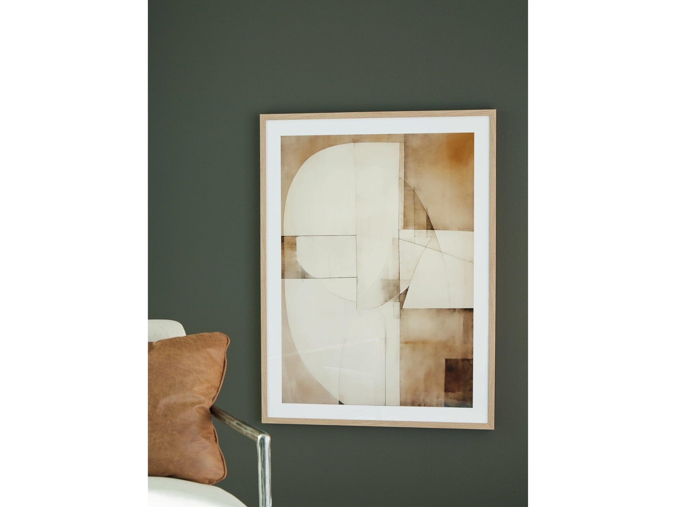 Corlain Brown/Tan/White Wall Art