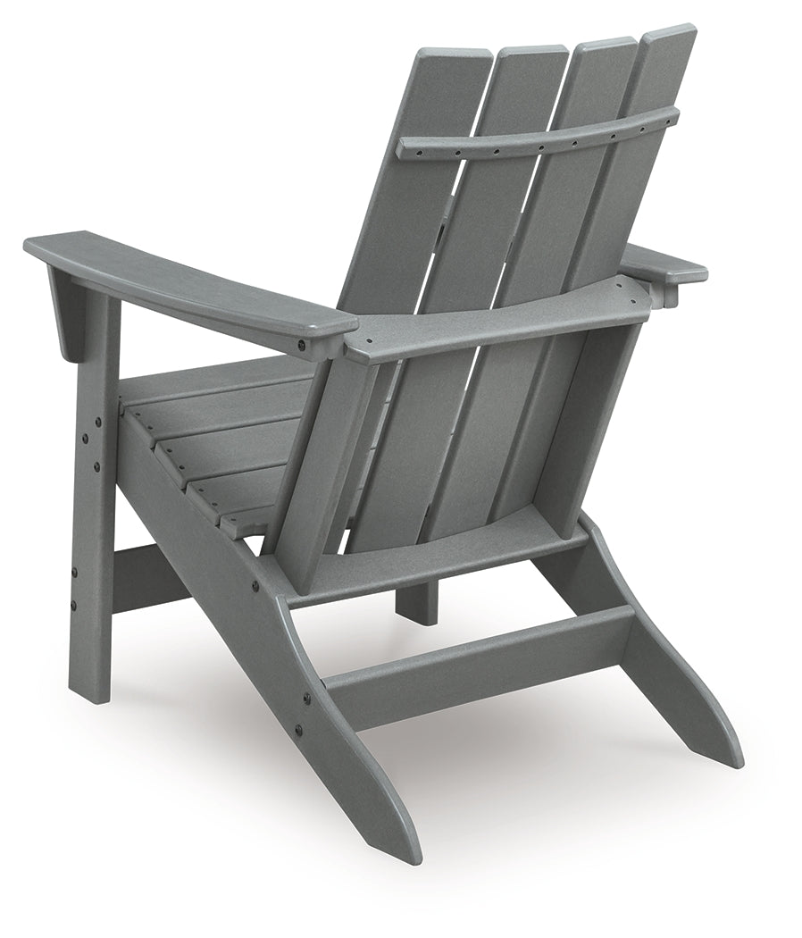 Cove Beach Gray Adirondack Chair