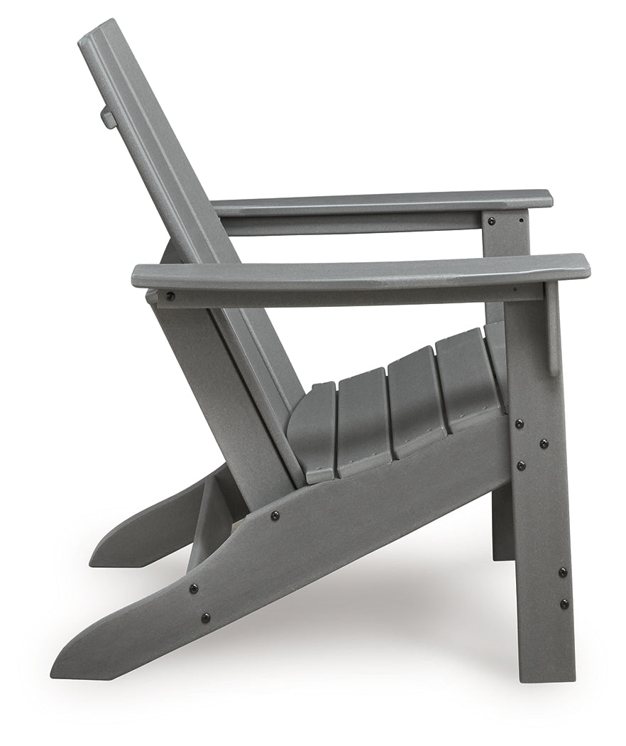 Cove Beach Gray Adirondack Chair