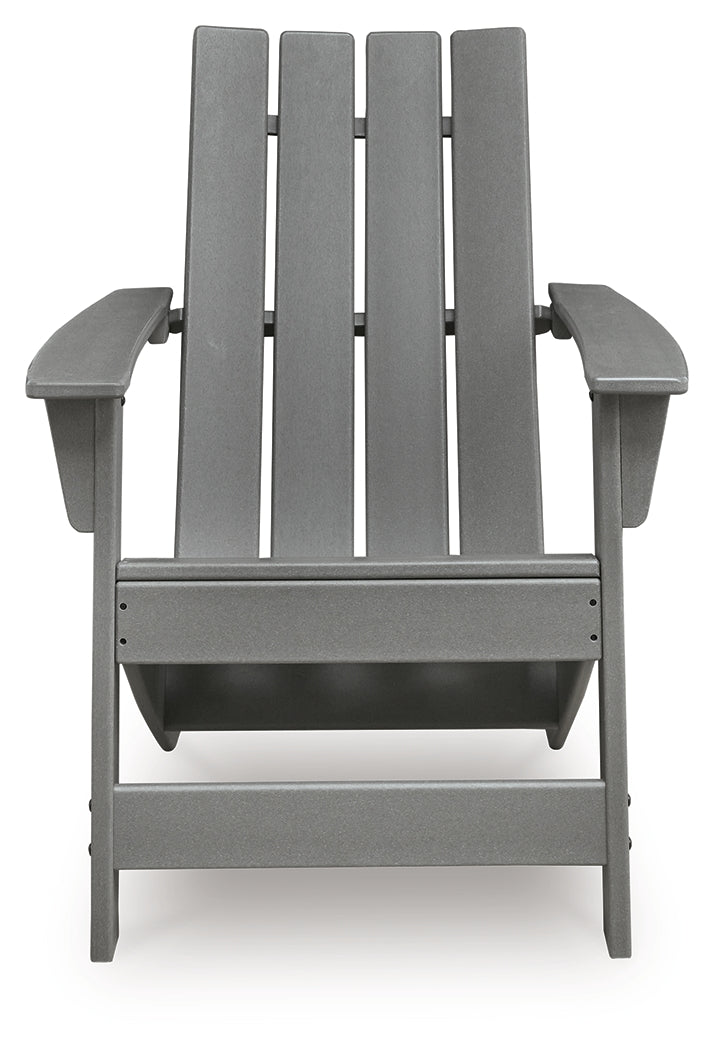 Cove Beach Gray Adirondack Chair
