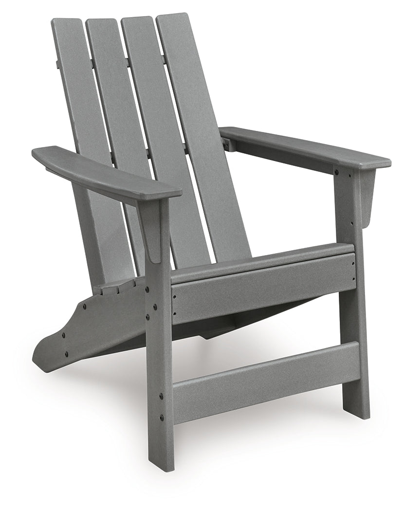 Cove Beach Gray Adirondack Chair
