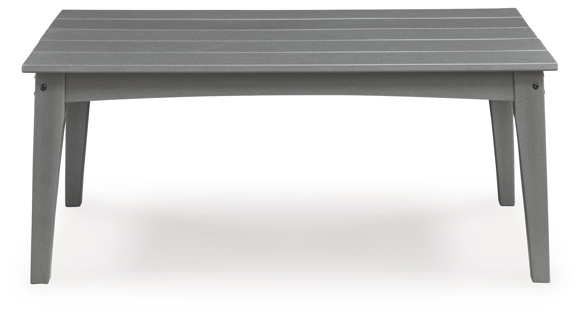 Cove Beach Gray Rectangular Cocktail Table