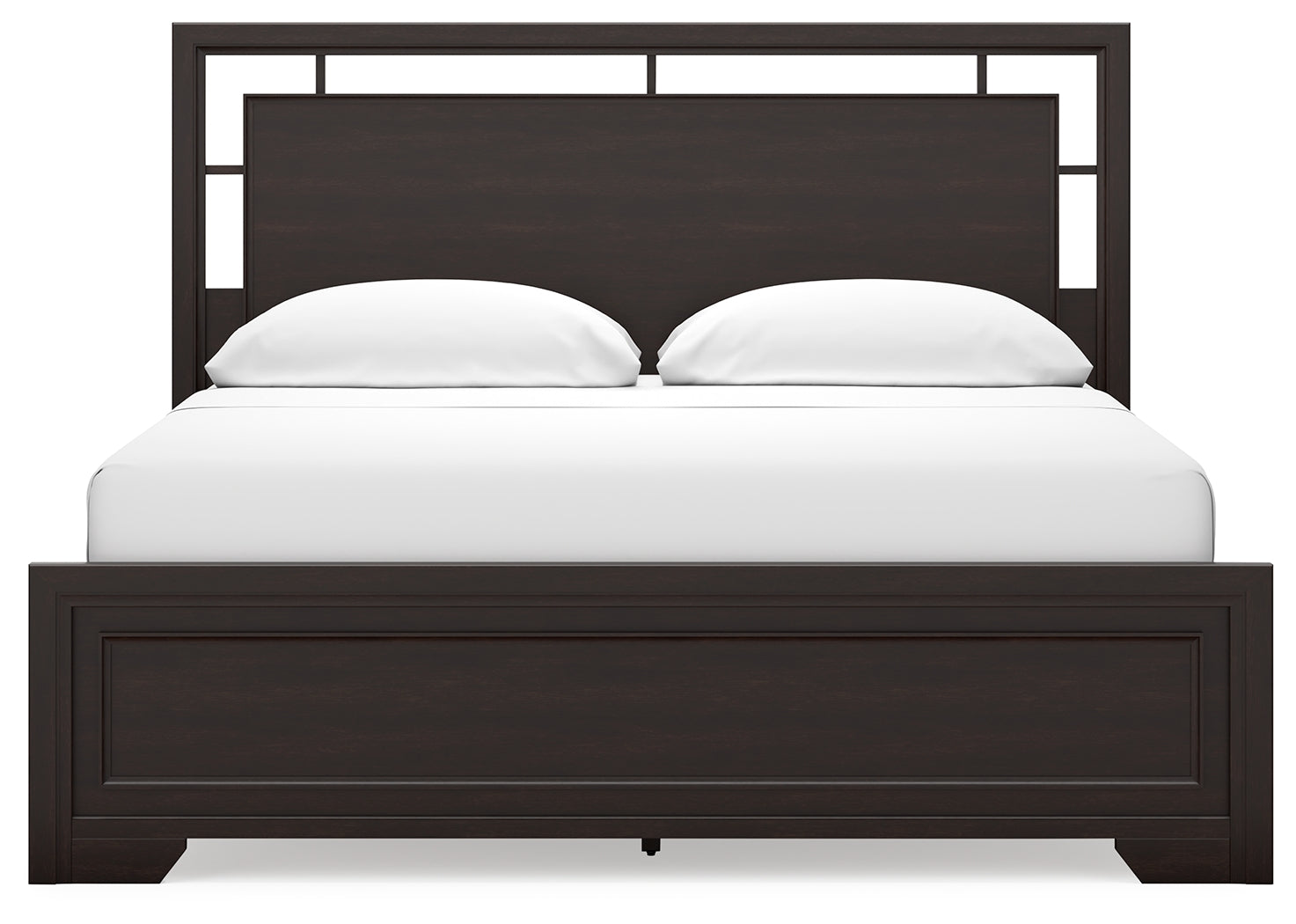 Covetown California King Panel Bedroom Set with Dresser and Mirror