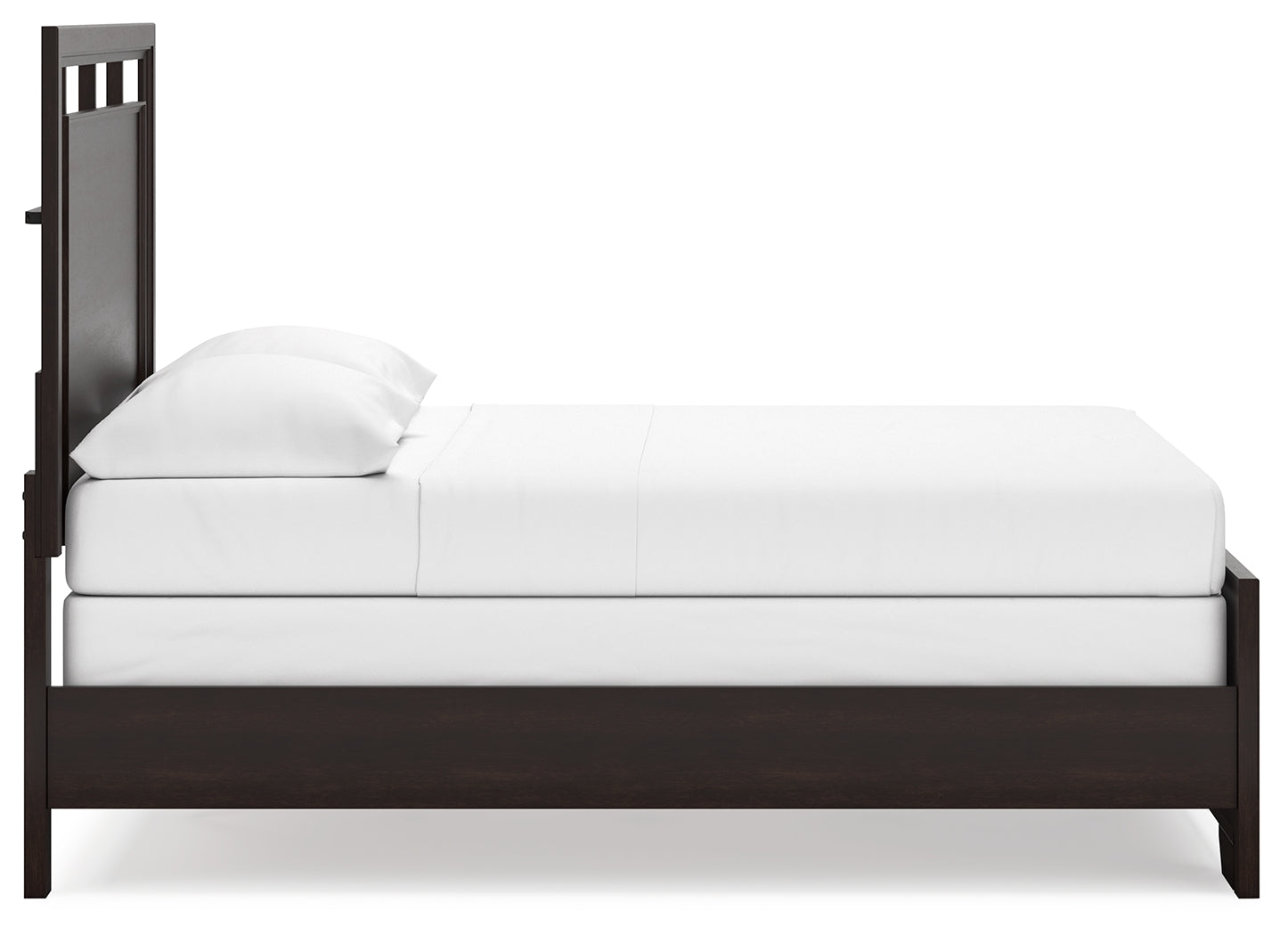 Covetown Dark Brown Full Panel Youth Bed