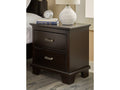 Covetown Dark Brown Nightstand