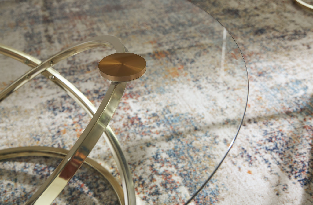 Crimonti Champagne Occasional Table Set (Set of 3)