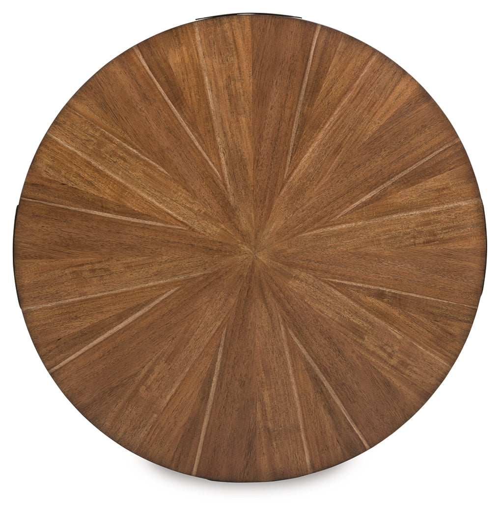 Crosstrail Brown Occasional Table Set (Set of 3)