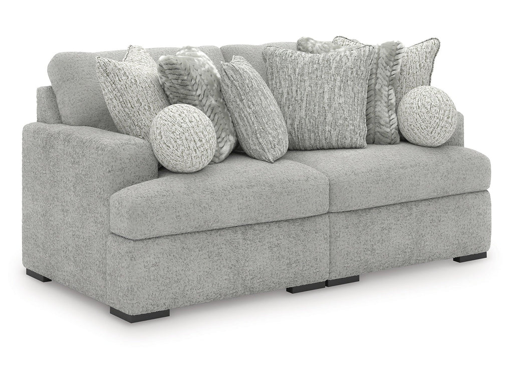 Cuddle Plush Arctic 2-Piece Sectional