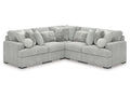 Cuddle Plush Arctic 5-Piece Sectional