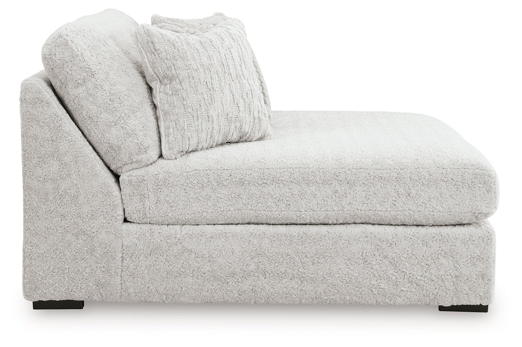 Cuddle Plush Arctic 5-Piece Sectional with Chaise