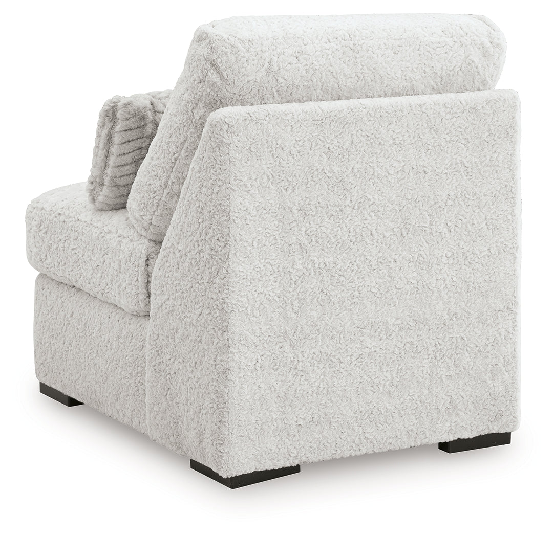 Cuddle Plush Arctic 5-Piece Sectional with Chaise