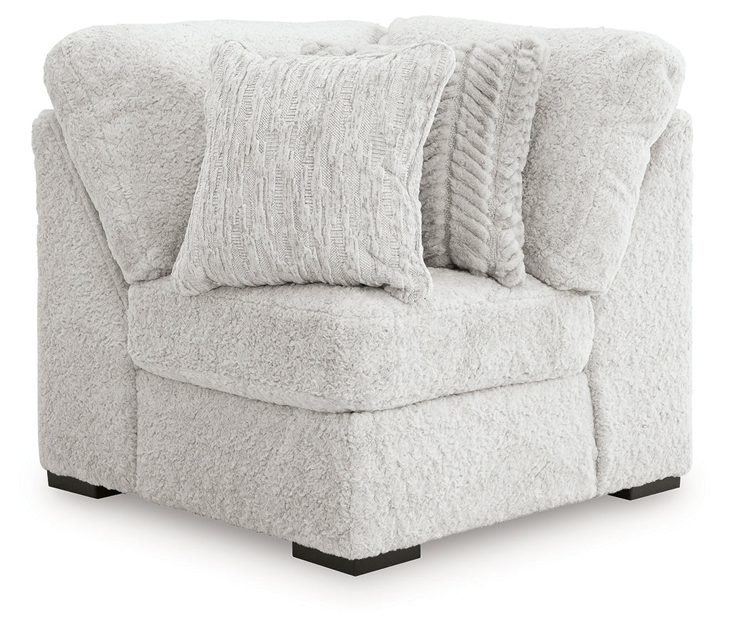 Cuddle Plush Arctic 5-Piece Sectional with Chaise