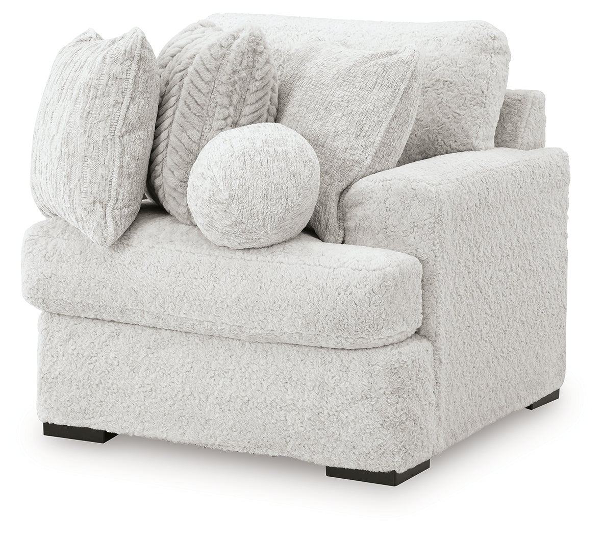 Cuddle Plush Arctic 5-Piece Sectional with Chaise