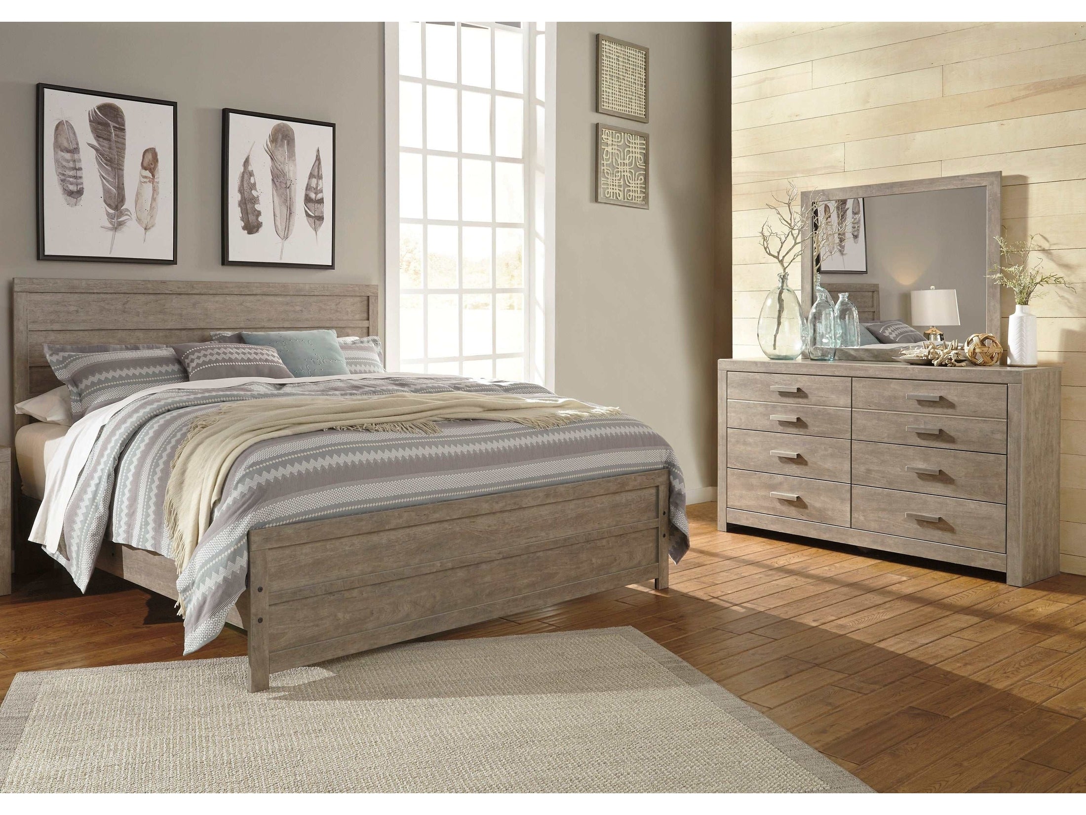 Culverbach Gray Bedroom Sets / 3pc