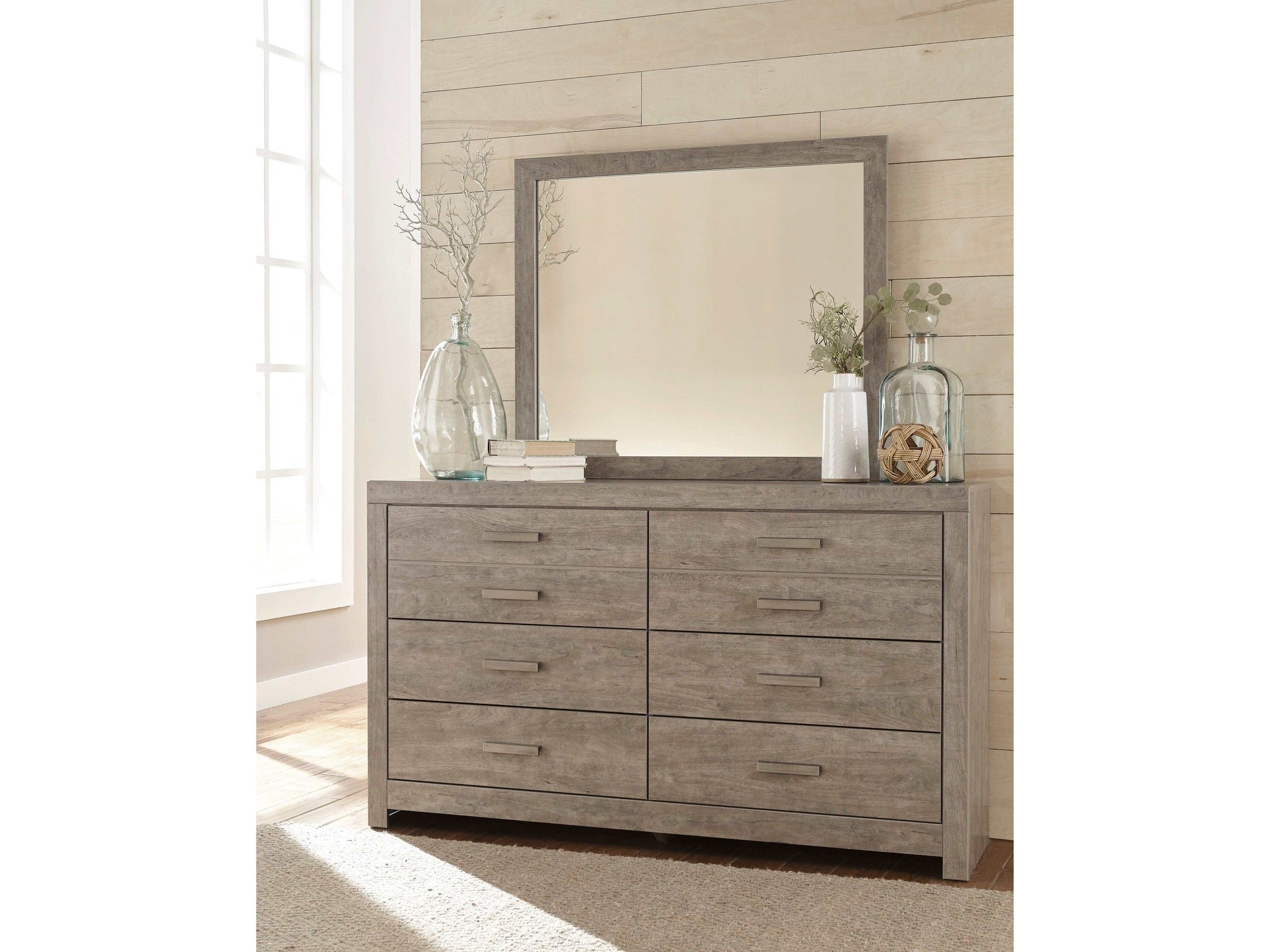 Culverbach Gray Dresser & Mirror