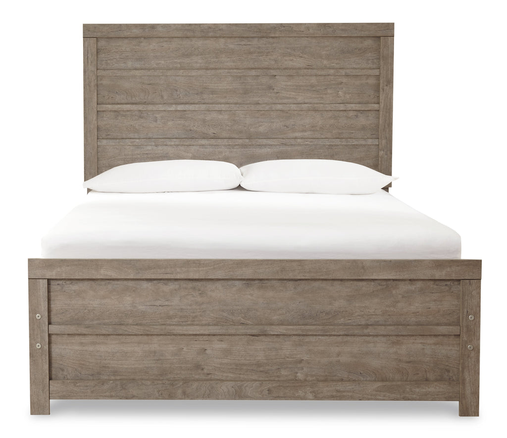 Culverbach Gray Full Panel Bedroom Set with Dresser and Chest