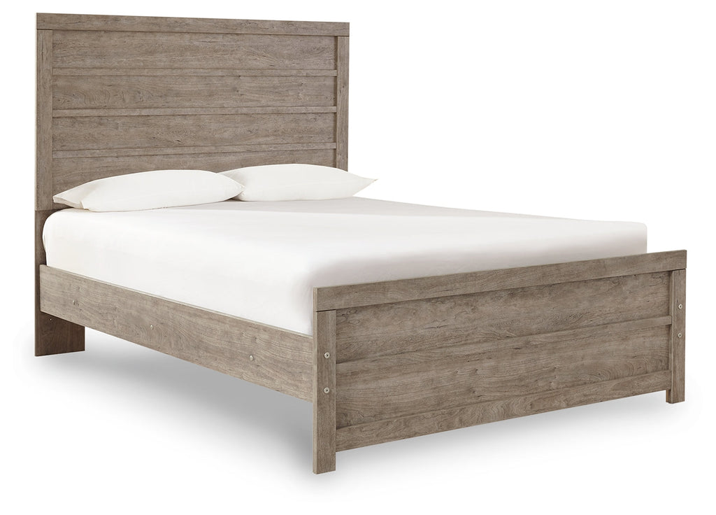 Culverbach Gray Full Panel Bedroom Set with Dresser and Chest